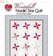 Northern Quilts-Winterfall Nordic Star Quilt-Free Pattern