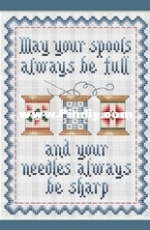 Sue Hillis Designs - May Your Spools Be Full PCS + XSD