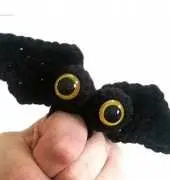 Whispered Whimsy- Batty Finger Puppet