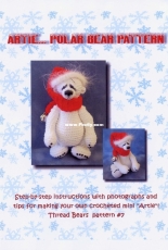 Thready Bears - Sue Aucoin - Artie Polar Bear pattern 7 - Russian - Translated