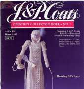 J and P Coats - Crochet Collector Doll No. 3 Roaring 20s Lady