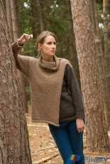 Overlap FrOnt pullOver designed by Susan Mills  Classic Elite yarns  free