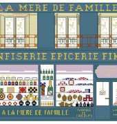 Cecile Vessiere BDD 1160 - Vitrine Confiserie A la Mère de Famille French Kit