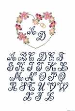 DMC Pat0179 - Personalised Wedding Wreath - Free
