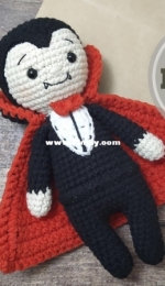 Amigurushka - Amigurumi stuffed toys - Olga Tkachenko - Dracula