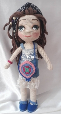 Blue doll
