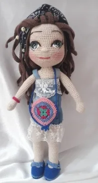 Blue doll