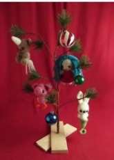 Wonderstrange Arts - Ann D Angelo - Sarah Trumpp - Misfit Toy ornaments