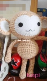 Amicitia Gua - Stuffed Amigurumi - Stuffed Kapi - Khánh Phụng - Mary Nguyen - Monkey - Free