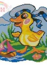 Вишивка хрестиком / Cross Art 0760 Ducky1