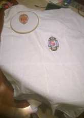 table cloth with eggs