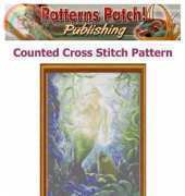 Patterns Patch - Cute Mermaid Baby