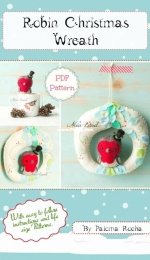 Noia Land  - Robin Christmas Wreath by Paloma Rocha