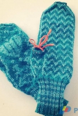 Womens Norwegian Mittens N°623 by Bernhard Ulmann Co.-Free