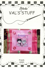 Vals Stitchin Stuff CS064 - Friends