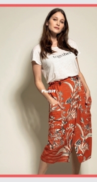La Maison Victor - Hilla Skirt - Sizes 34-56 - French, Dutch