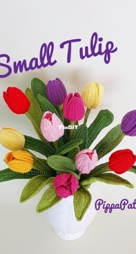Pippa Patterns - Connie Rockliff - Small Tulip - English