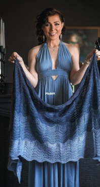 Seinesation Shawl by Janica York Carter