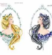 Passione Ricamo RL28 Blond and Brunette Cameo PCS
