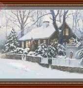Classic Cross Stitch SC 337 - Cape Cod Christmas