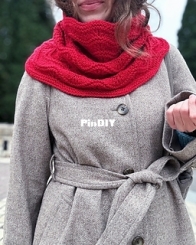 Seesaw Cowl - Victoria Chaplina - MyCharmingWool
