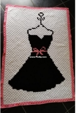 c2c crochet blanket