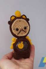 Cogsworth amigurumi pattern