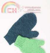 Plymouth Yarn F205 Fantasy Naturale Bath Mitt by JoAnne Turcotte