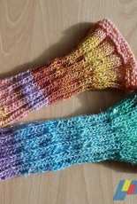 We-love-Noro Wrist Warmers by Annette Maass-English,German-Free