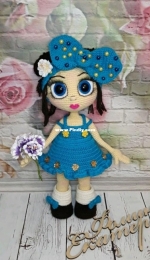 Ekaterina Fomina  - Екатерина Фомина - Forget-Me-Not Doll - кукла незабудка - Russian