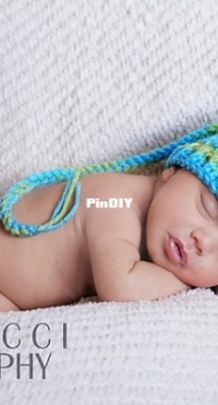 Too Cute Crochet - Jocelyn Sass - Pixie Hat Beanie With Tail