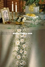 Eva Rosenstand & Clara Weaver 12-3860 Ox-eye Daisy Table Cover