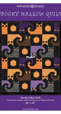 Maywood Studio - Spooky Hallow Quilt - Free