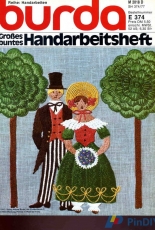 Burda-Großes buntes Handarbeitsheft M 2018 D SH374-1977-German