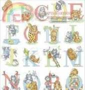 DMC P5101 Marmalade Cats Alphabet xsd & pat