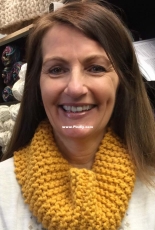 Lets Knit! Cowl and Mitts by Diane L. Augustin-Free