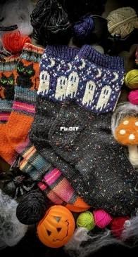 Bewitched Sock Set by Charlotte Stone - Stone Knits - Russian translated