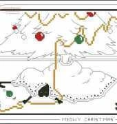 Calico Crossroads Meowy christmas