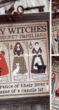 The Little Stitcher  History Witches XSD + PCS