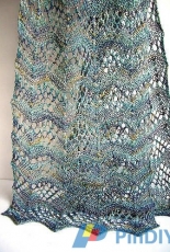 Three Sisters Scarves-N°2 by Monika Steinbauer/SmokingHotNeedles-Free