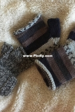 Pams Fingerless Gloves by Pamela Johnson-Free