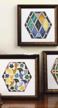 Paradise On Earth - Spanish Tiles by Carol Thornton from Cross Stitch Gold 108 XSD