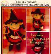 Yolita Amigurumis - Brujita - Spanish