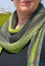 Bremerhaven Shawl by Elke Borchert-English,German-Free