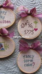 The Sampler Girl - Cake for Jane Austen - Free