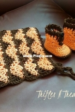 Trifles n Treasures - Tera Kulling - Rustic Lace Bonnet and Booties
