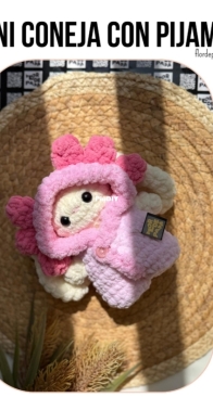Flor de papa - Ari Mer - Mini Bunny in Pajamas - Mini Coneja con Pijama - Spanish