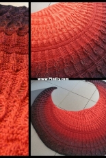 Funkenflug Shawl by Sandra Schroth-German-Free