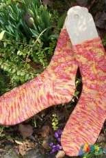 Wanderdünen Socken by Edda Foken -German-Free