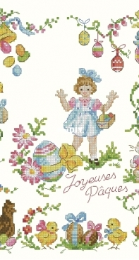 Paques by V. Enginger from the Book Fetes et Regions de France page 68 PCS